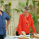 Dave’s horn prompts a reaction, The Great British Baking Show